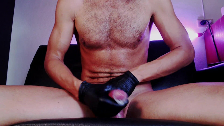 Eddie Star: Jo W Pvc Handschoenen aan echt opgewonden