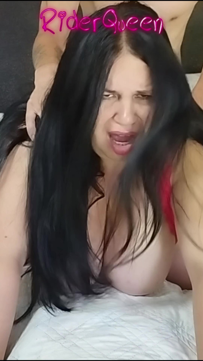 Only Riderqueen BBW Step Mom Latina Alone: Riderqueen dikongkek, video untuk peminat dan pengikut