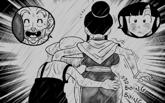 The BenJojo: Kamesutra Dbz Erogame 98 géré par un voisin excité