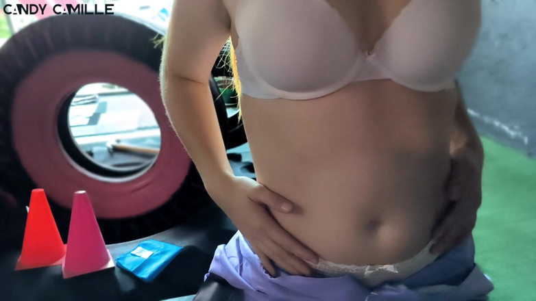 Candy Camille: Ready, einen echten schwanz zu erhalten