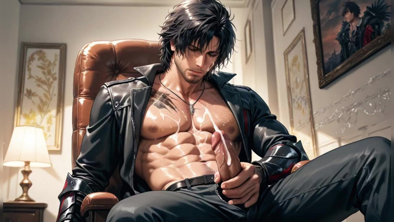 AI gay porn: Gay Boyfriend Mastbat Cum