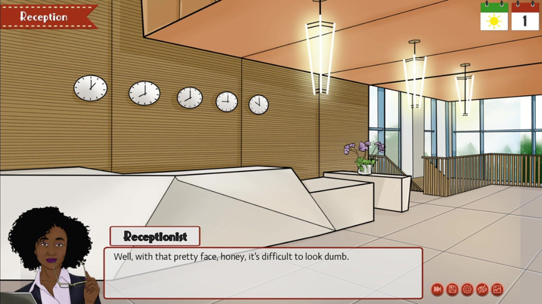 Maayon Plays: Van boven naar boven: mijn grivriend ontmoeten in haar studiokantoor
