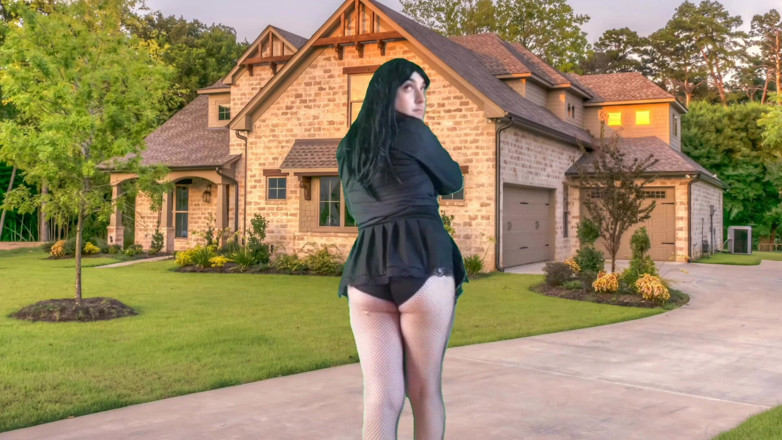 Kitty_Cross: 666 home sweet home 漂亮的屁股但屁股女性形状在渔网