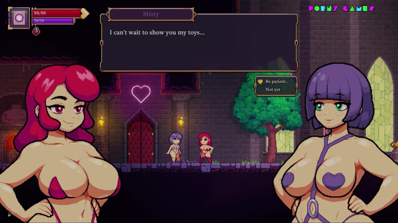 Porny Games: Scarlet Maiden by Otterside Games - Une nonne à forte poitrine dans...