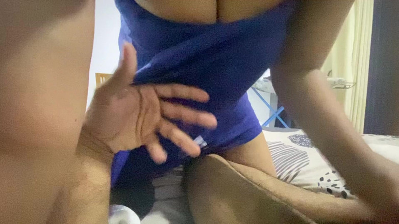 Arabicqueen: Owwa Thamai Real Badu Ammooo Kukku vibrační prsa indická tetička