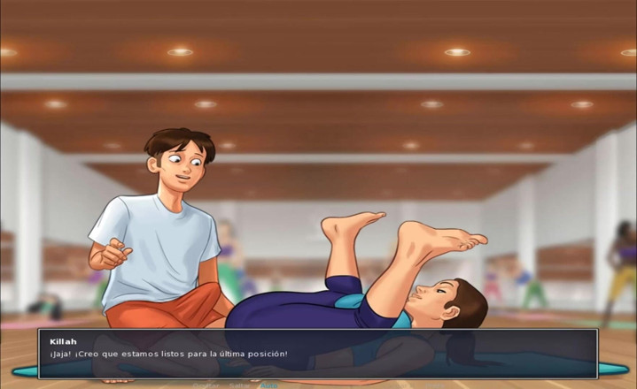 Cartoon Universal: Saga estivale, partie 1 - yoga sexy (sous-titres en espanol)
