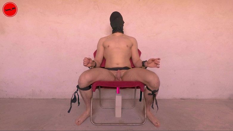 Tommy_1995: Kursi BDSM - probe anal menahan prostat dan didorong dengan gila