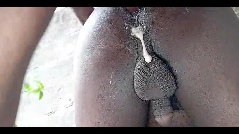 Sexylary: Black Men Barebaking Outdoors