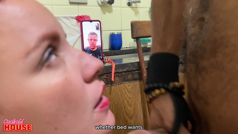 CuckoldHouse: Cuckold voyeur beobachtet, wie seine frau sex mit einem Supermarktbote...