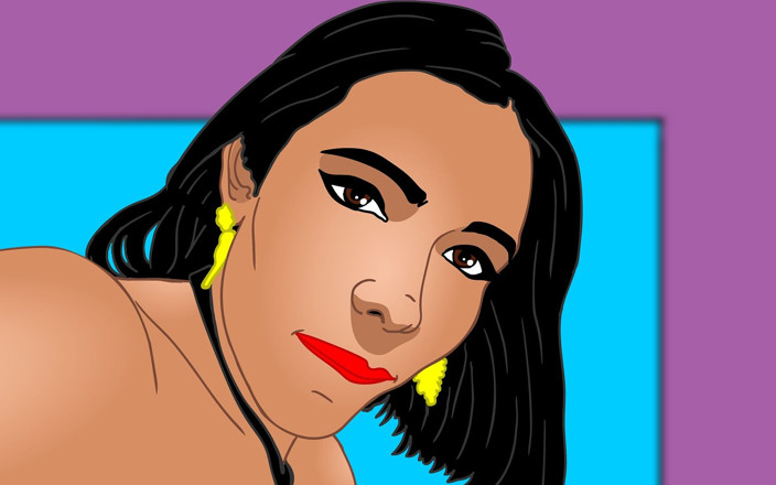 Trans Toonz: Велику круглу круглу дупу TS Bella дуже важко трахають