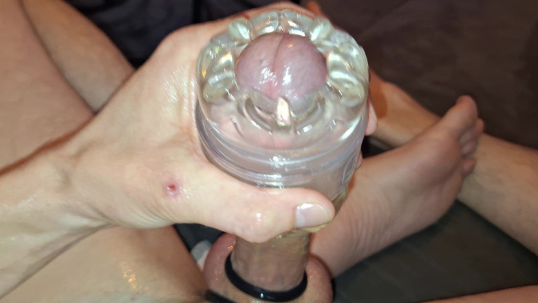 SteveSmokeHolland: Sudut pandangan pertama saya #188 kongkek fleshlight, penggetar dubur &amp; zakar