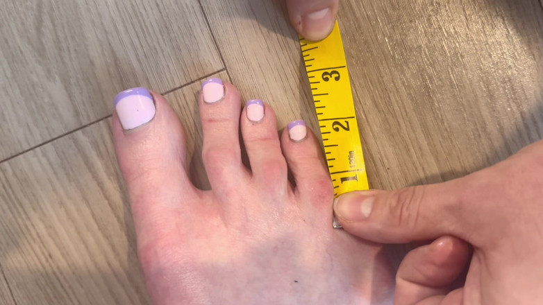 Peppermint Giantess: 67 diosa tamaño 16 pies medidas