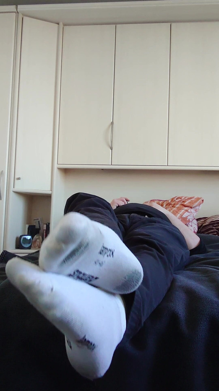 Carmen_Nylonjunge: Moje bílé tenisky ponožky