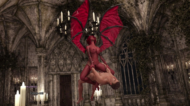 3D Cartoon Porn: Lust academy 84: Succubus Audrey ki land chusaee paund ke pichhe...