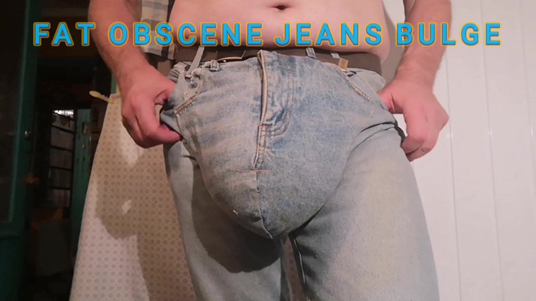 Monster_Meat_: Жирний непристойний jeansbulging