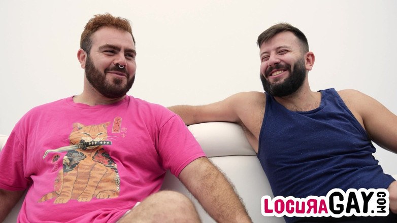 ScruffyStocky: Глубокое лизание очка, пробурено в сыром виде, рот полный порции спермы