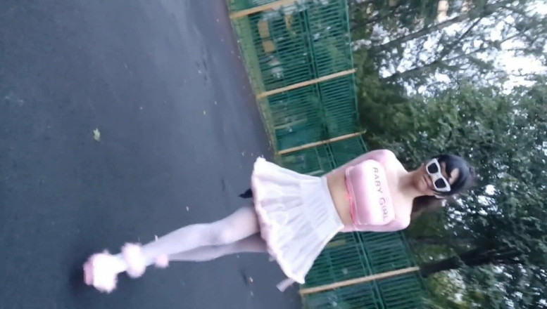 Ponny Letany: Saindo com meu look rosa sexy parte 1