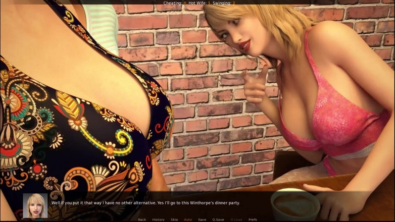 Johannes Gaming: 행복한 결혼 #4 - 제니와 클레어가 체육관에 가서 ... 함께... 쇼핑하는 동안 숙녀와 남자들은 즐거웠습니다.