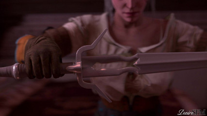 Desire SFM: Ciri Tendo um Gang Bang com Vários Membros da Loja...