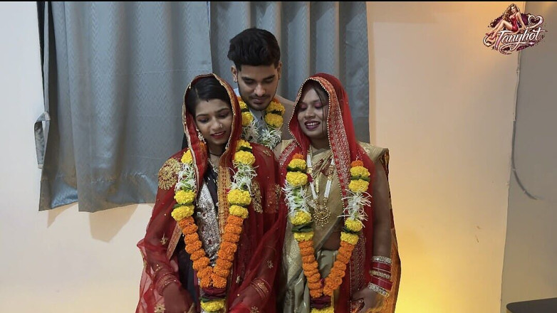 Tanyhot: Aksha dan sanjana menikah dengan aman dan aman membawa mereka...