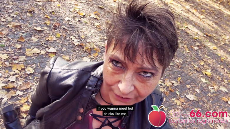 Dates66: Brutta miLF tedesca scopata da sconosciuto a caso!