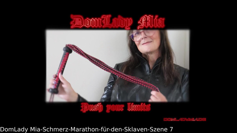 DomLadyMia: Domladymia - Slaveofm - Marathon de la douleur pour l’esclave - Partie 7