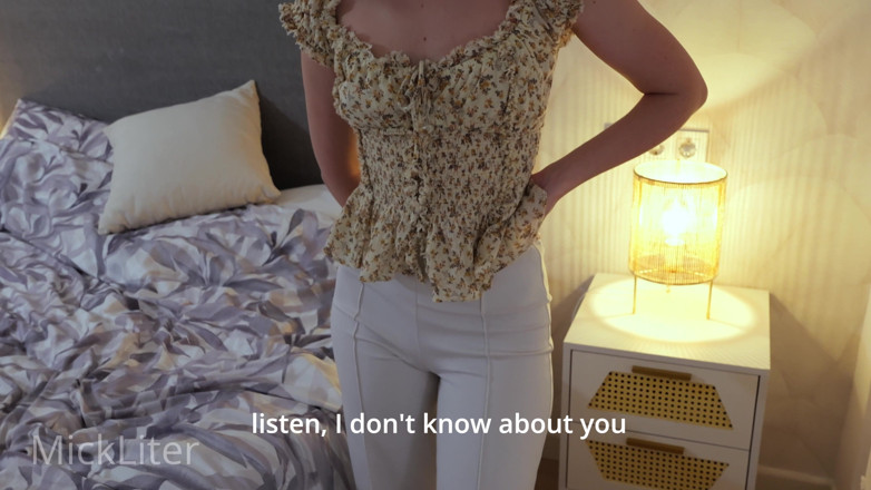 Mick Liter: That Silly Girl Lost a Bet with Her Friend and...
