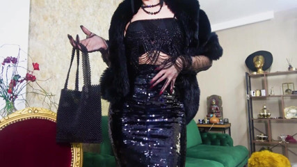 Goddess Celine: Нейлонова любов застрягла