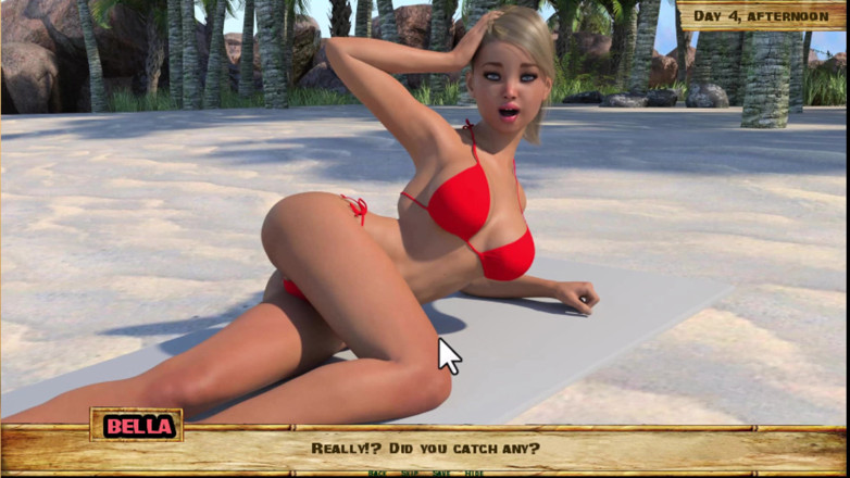 Johannes Gaming: Pulau Lewd #4 - Apakah dia benar-benar mengisap penisku