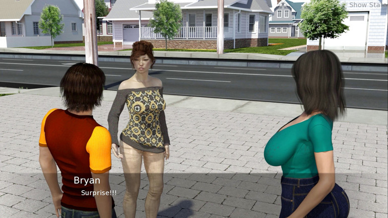 Porny Games: Gorąca żona projektu - Spotkanie z nowymi sąsiadami (38)