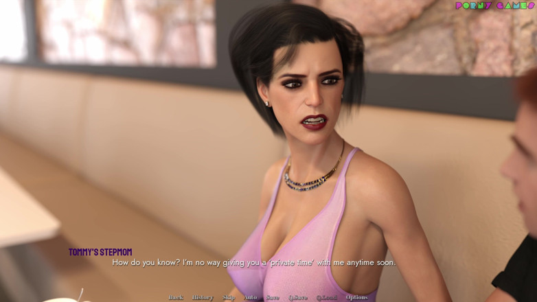 Porny Games: Pas de pitié de Zerat - Sexe avec ta belle-mère amie...