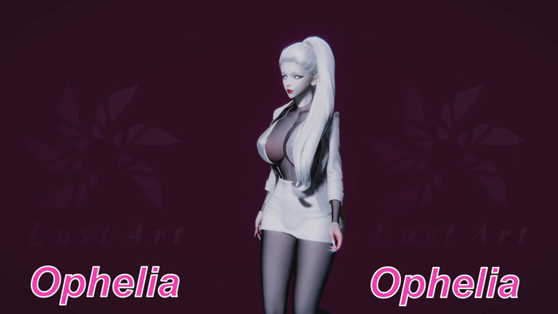 Lust art 3D: 性感老板Ophelia Catwalk