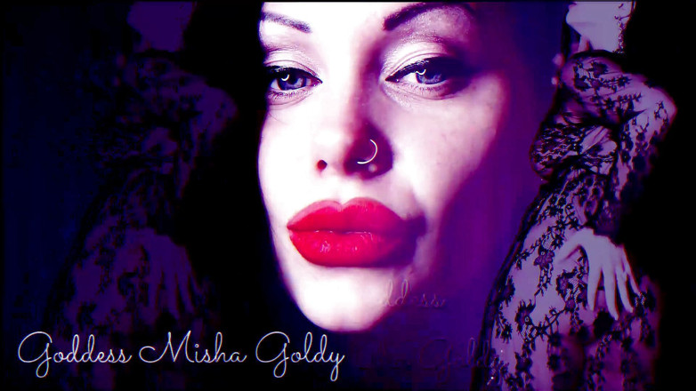 Goddess Misha Goldy: Zavallı yarağın her seferinde seni nasıl tamamen mahvettiğim, seni nasıl...