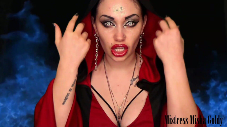 Goddess Misha Goldy: Kongkek minda yang memukul :Anda akan tunduk kepada saya, awak akan...