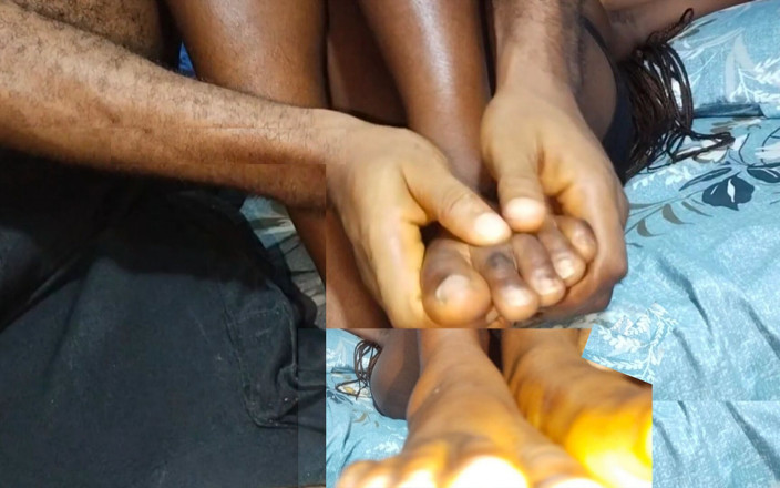 Ebony teens tv: Vip Urut kaki wanita di hub persendirian