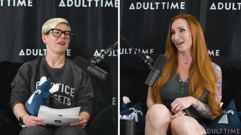Adult Time Podcast: Sophia Locke denkt dat een buitenaardse vangst heet zou zijn?!...