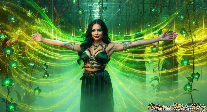 Goddess Misha Goldy: Ustawianie komend na głębokie fetysze, które będą cię dominować na...