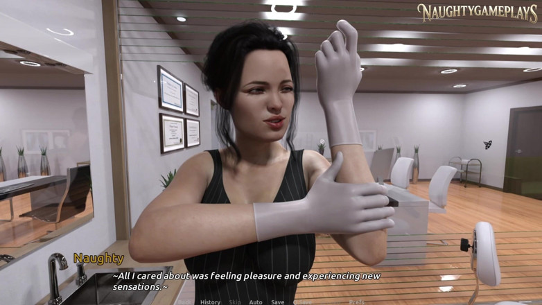Naughty gameplays trans: Futa Healthcare (partie 01) Par Fatsocat - Une MILF Trans Adore Son Énorme Bite