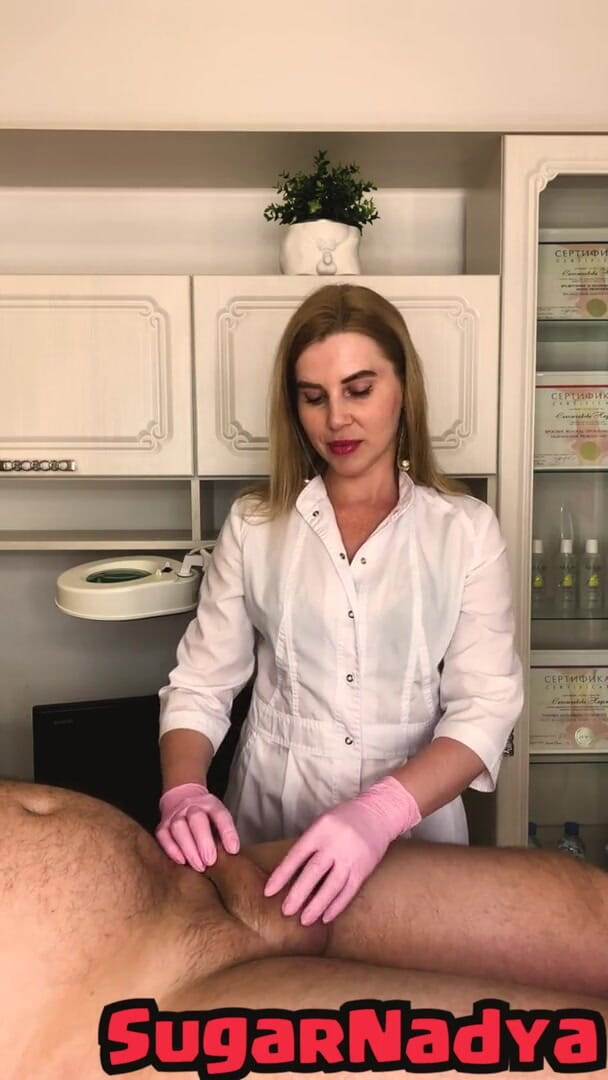 SugarNadya: Professionelles Training in lingamma-massage am beispiel des penis