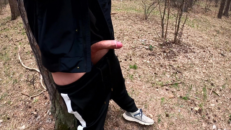 Dick Boys Studio: Anh chàng đi bộ với một máy rung trong công viên...