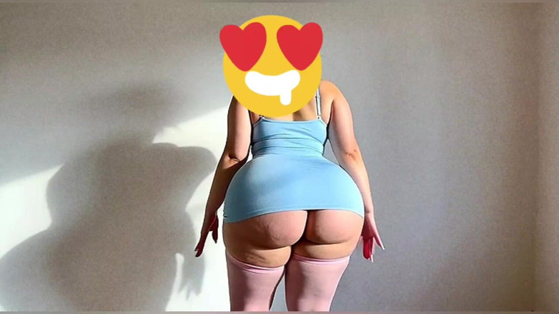 Xprohibidox1: Une femme à gros cul avec un gros cul la trémousse...