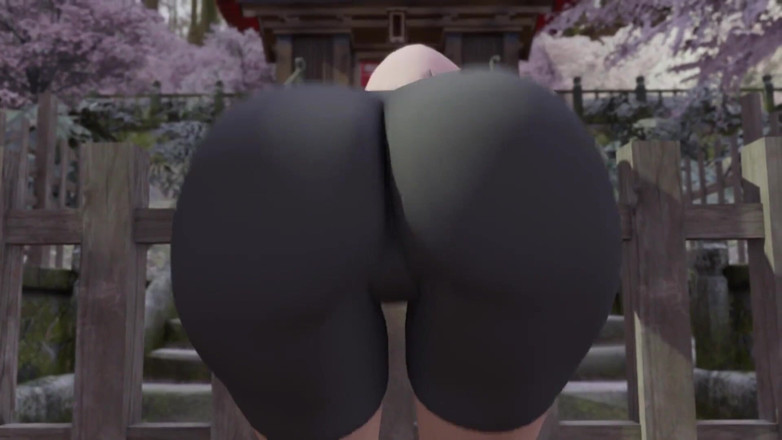 Velvixian 3D: Sakuras bike shorts (kein ton)