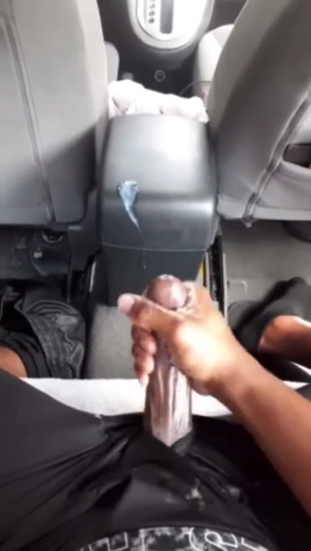 Takeit4daddy: Acariciando meu bbc até eu gozar no carro