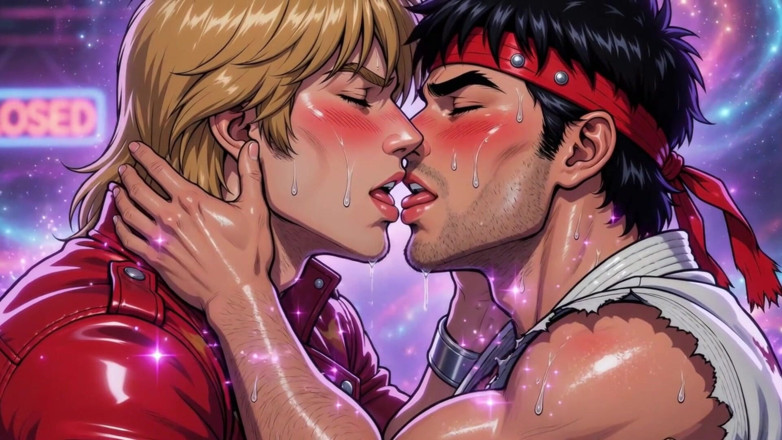 Erotic Man: Ken aur Ryu meking aaut (ai)