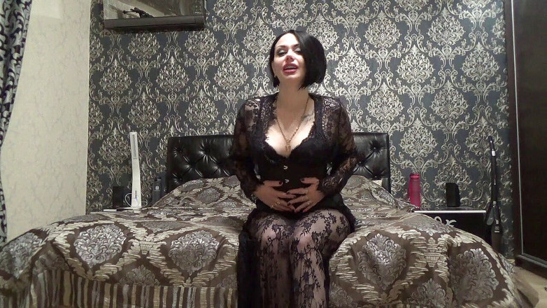 Goddess Misha Goldy: Dominação feminina joi versão 1 com gozada e dedilhado anal instruções