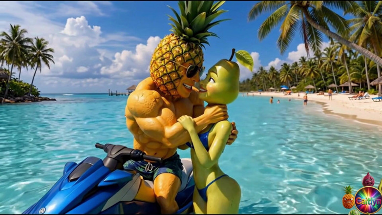 Caitlynvx: Épisode 4 - Une jolie ananas et un gentil avocat partagent de...