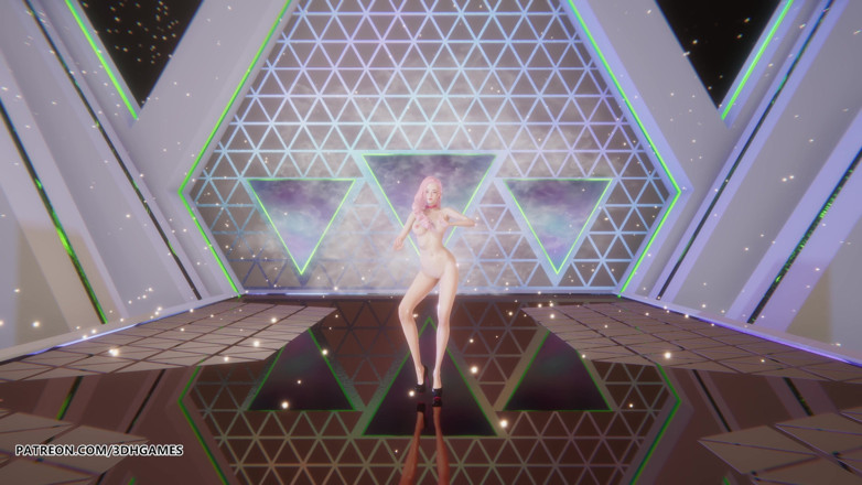 3D-Hentai Games: [mmd] Ive - Accendio Ahri Akali Seraphine sexy nackter tanz, Liga...