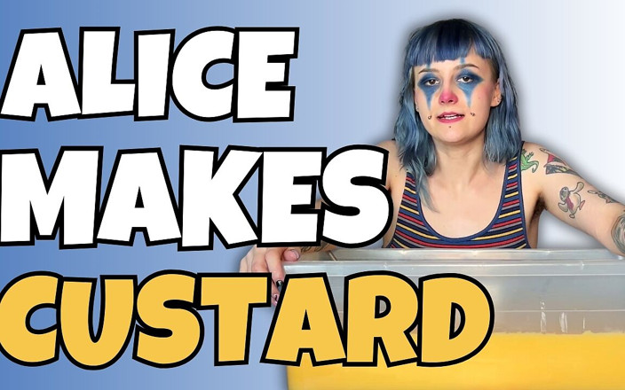 Alice Bean: Alice custard yapıyor