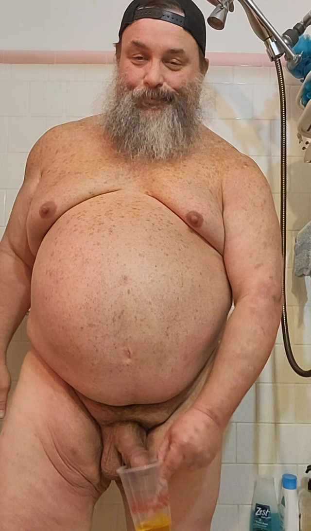 Piss Eating for a Hot Stepdaddy Bear Online (GeneWadeXXX)