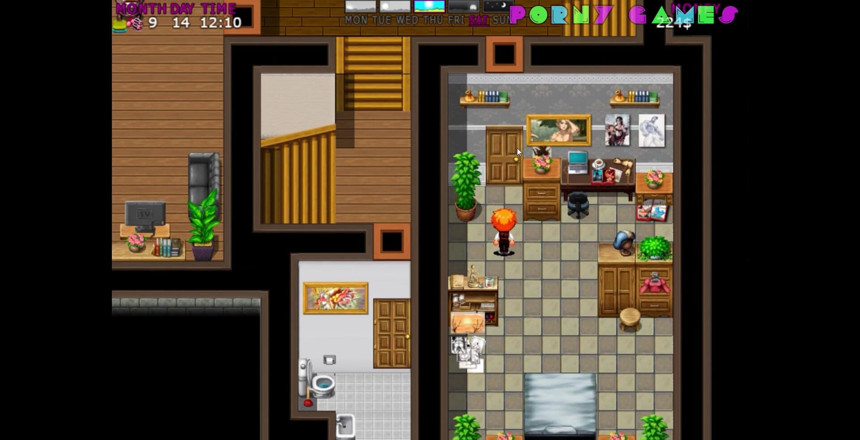 Porny Games: Mitt nya liv: OMBYGGNAD - Sex on the manga shop (9)